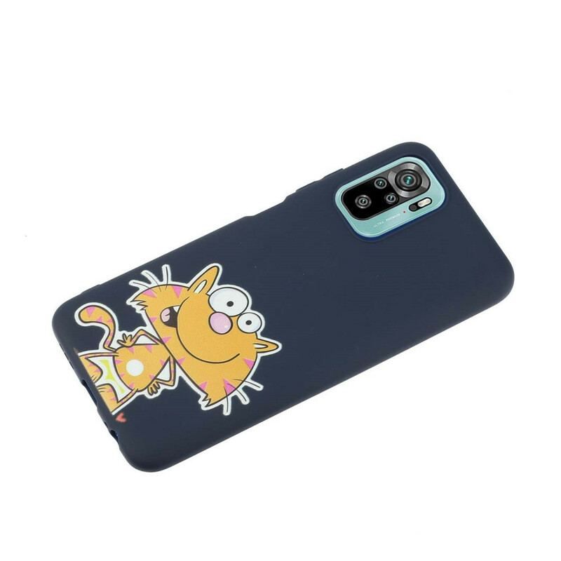 Cover Xiaomi Redmi Note 10 / 10S Kat Med Snorkys