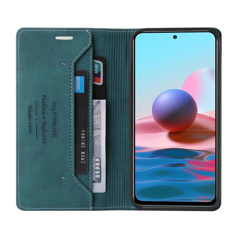 Cover Xiaomi Redmi Note 10 5G Flip Cover Kunstlæder Gq.utrobe