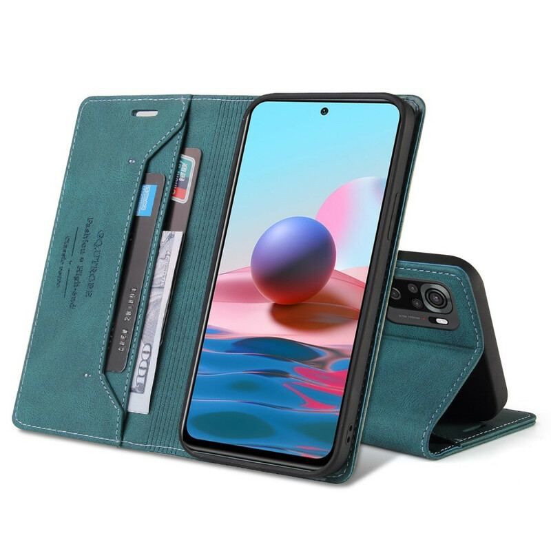 Cover Xiaomi Redmi Note 10 5G Flip Cover Kunstlæder Gq.utrobe