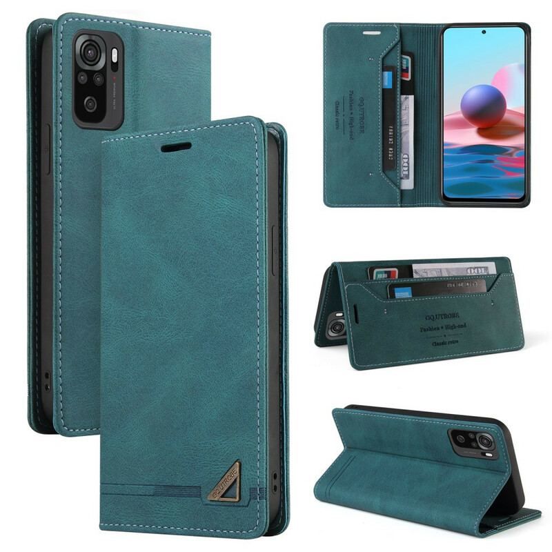 Cover Xiaomi Redmi Note 10 5G Flip Cover Kunstlæder Gq.utrobe