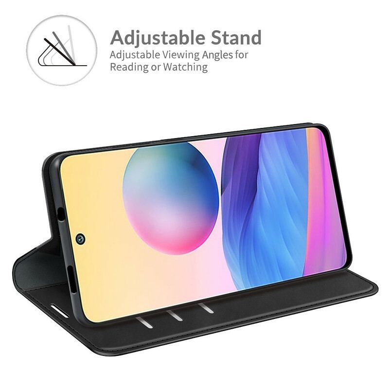 Cover Xiaomi Redmi Note 10 5G Flip Cover Silkeblød Touch