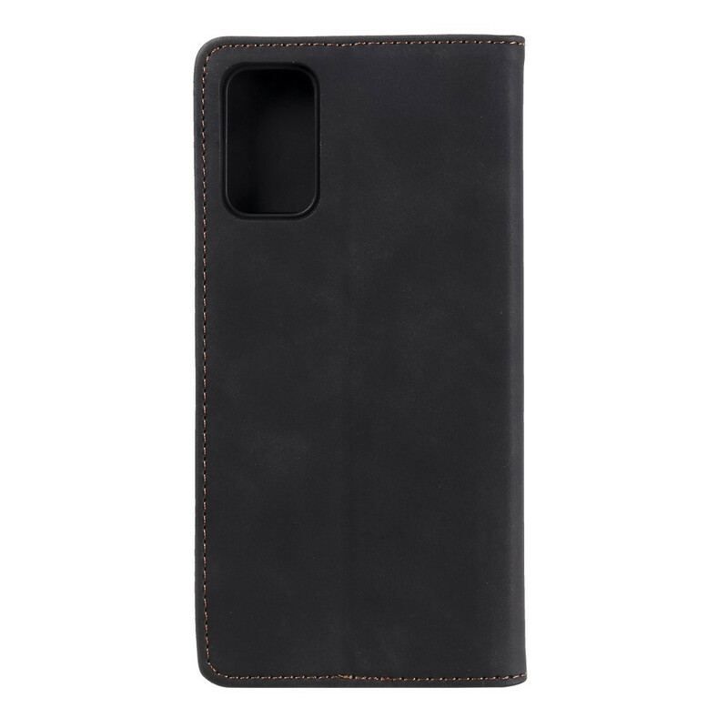 Cover Xiaomi Redmi Note 10 5G Flip Cover Trefarvet Læderstil