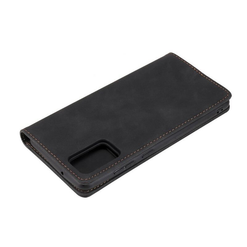 Cover Xiaomi Redmi Note 10 5G Flip Cover Trefarvet Læderstil