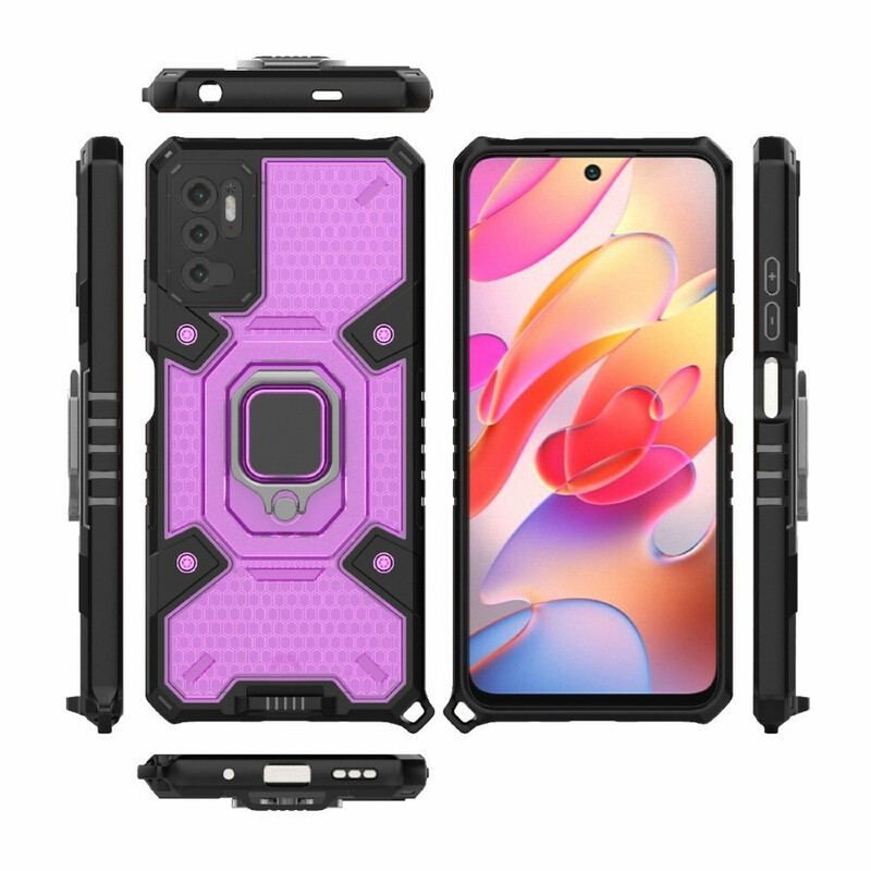 Cover Xiaomi Redmi Note 10 5G Honeycomb Med Ring