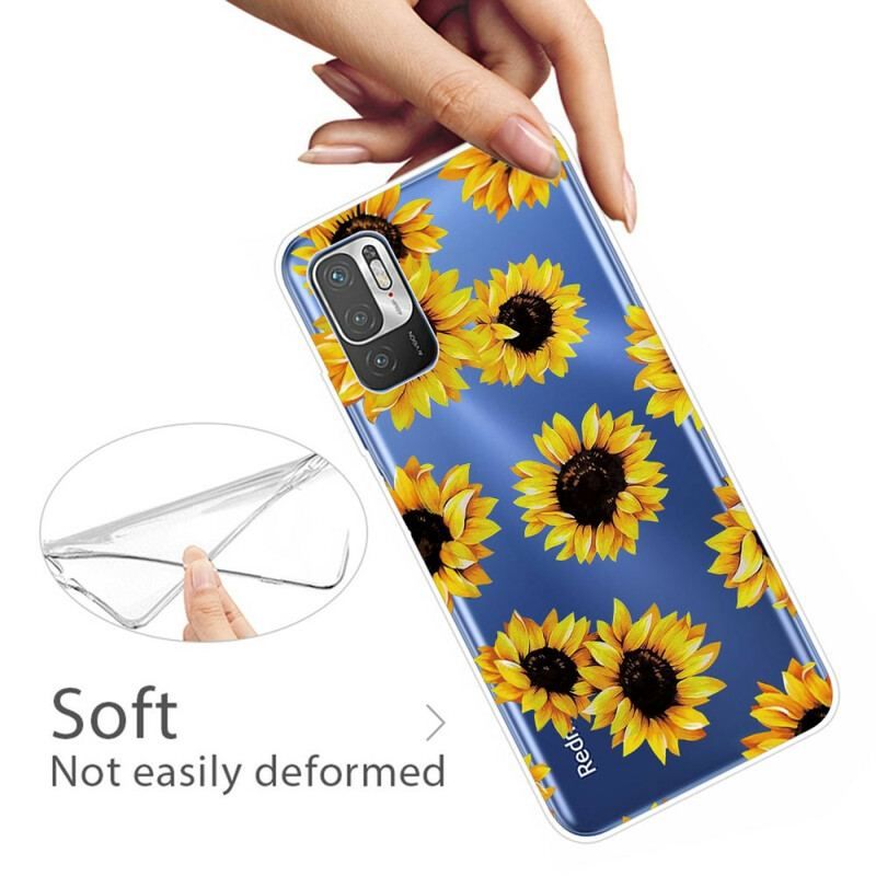 Cover Xiaomi Redmi Note 10 5G Solsikker