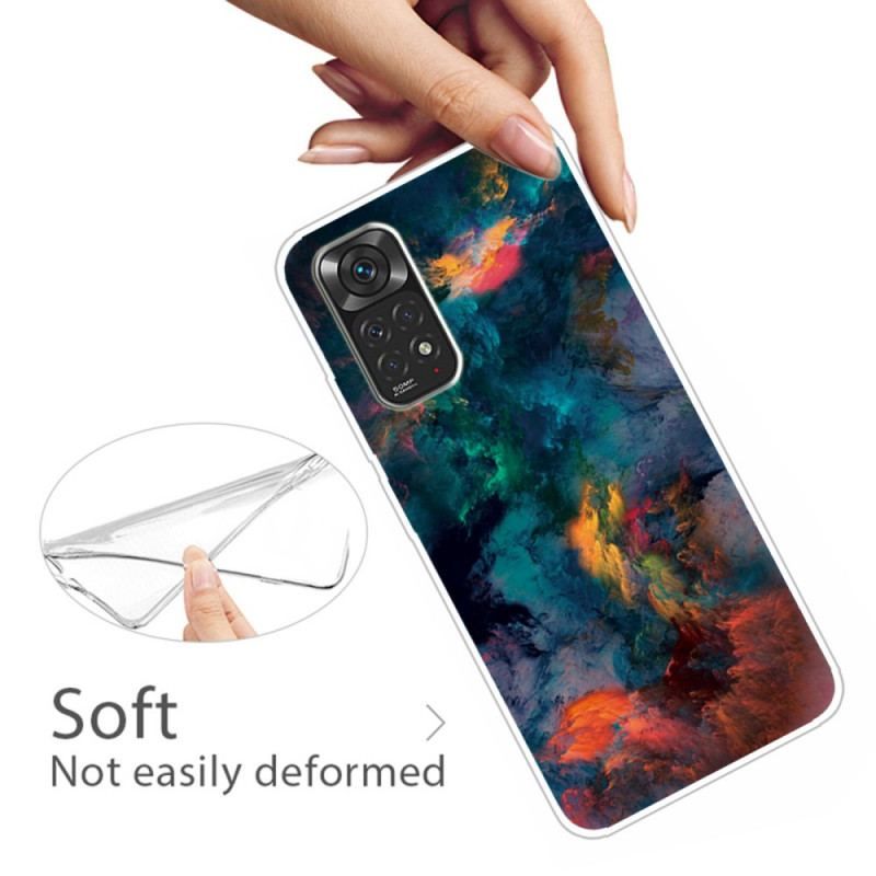 Cover Xiaomi Redmi Note 11 / 11S Farverige Skyer