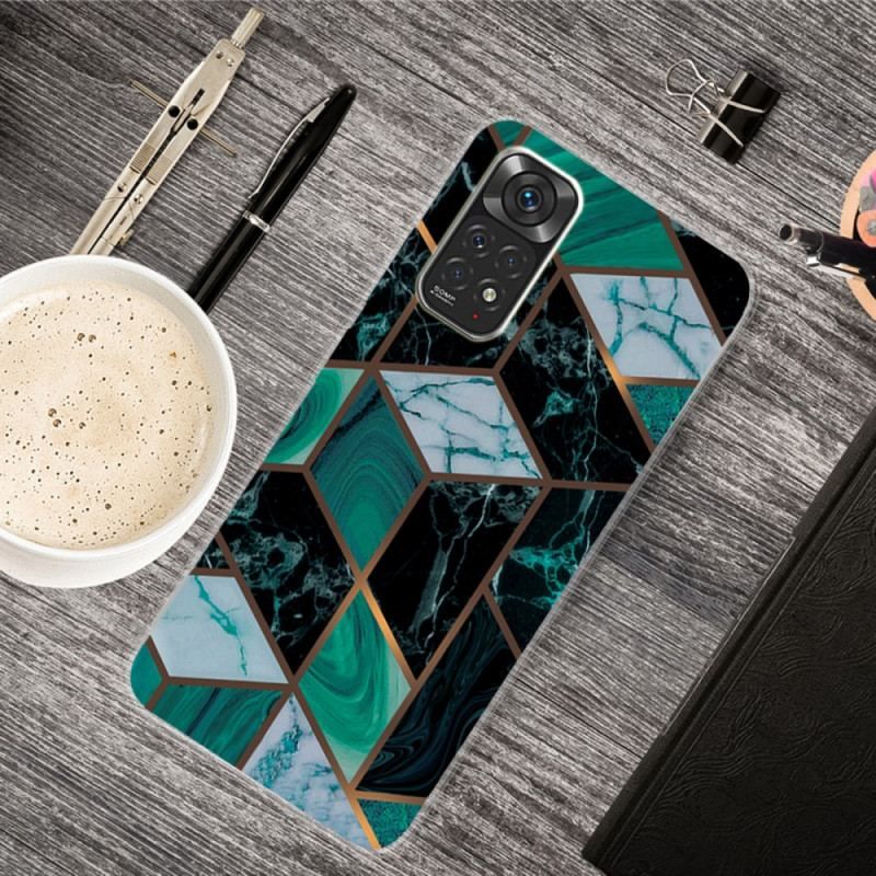 Cover Xiaomi Redmi Note 11 / 11S Marmor Geometri