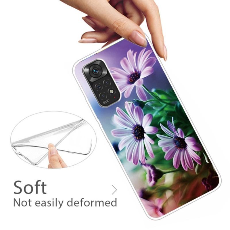 Cover Xiaomi Redmi Note 11 / 11S Realistiske Blomster