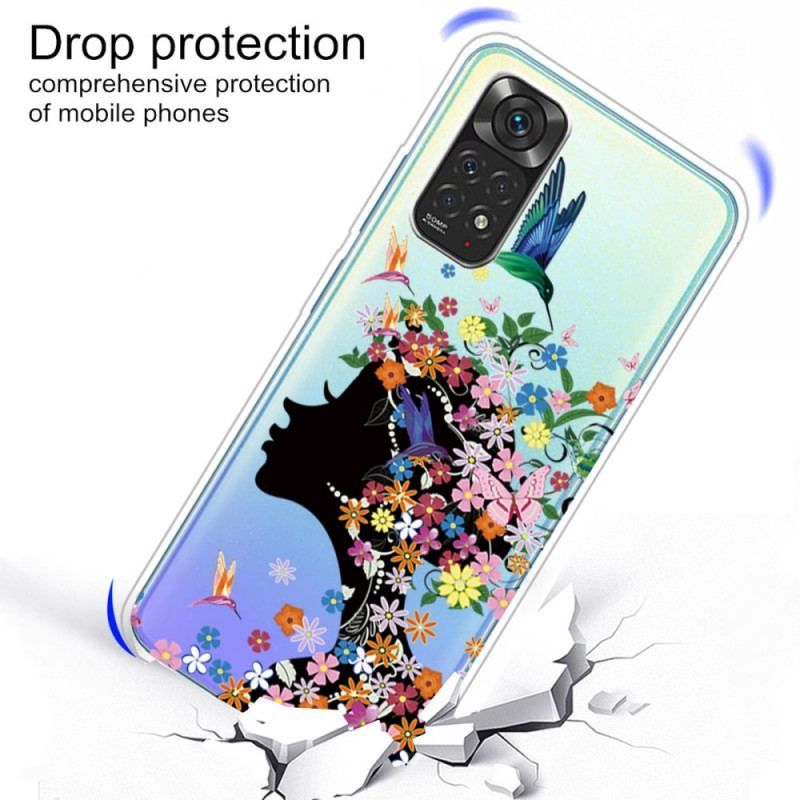 Cover Xiaomi Redmi Note 11 / 11S Smukt Blomsterhoved