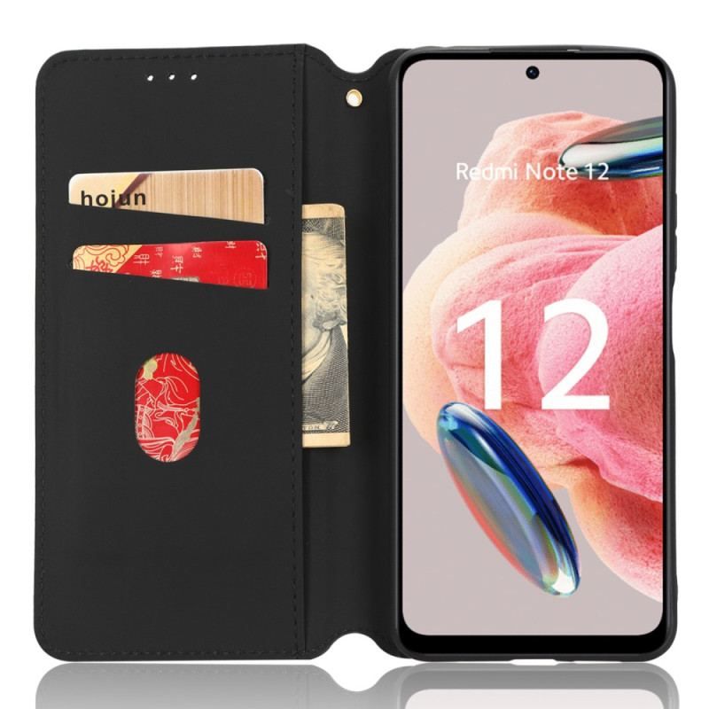 Cover Xiaomi Redmi Note 12 4G Flip Cover 3d Mønster