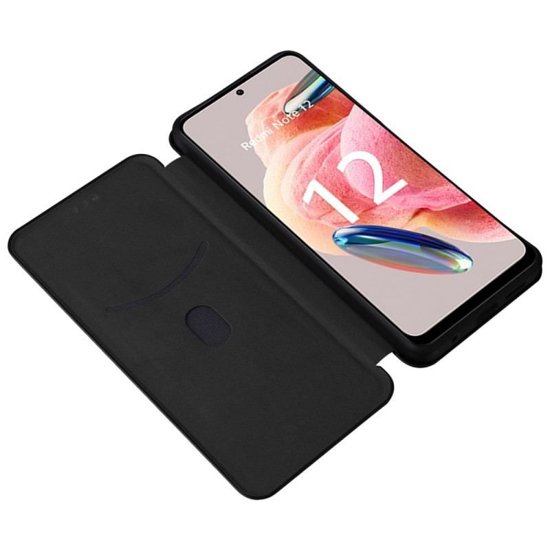 Cover Xiaomi Redmi Note 12 4G Flip Cover Kulfiber