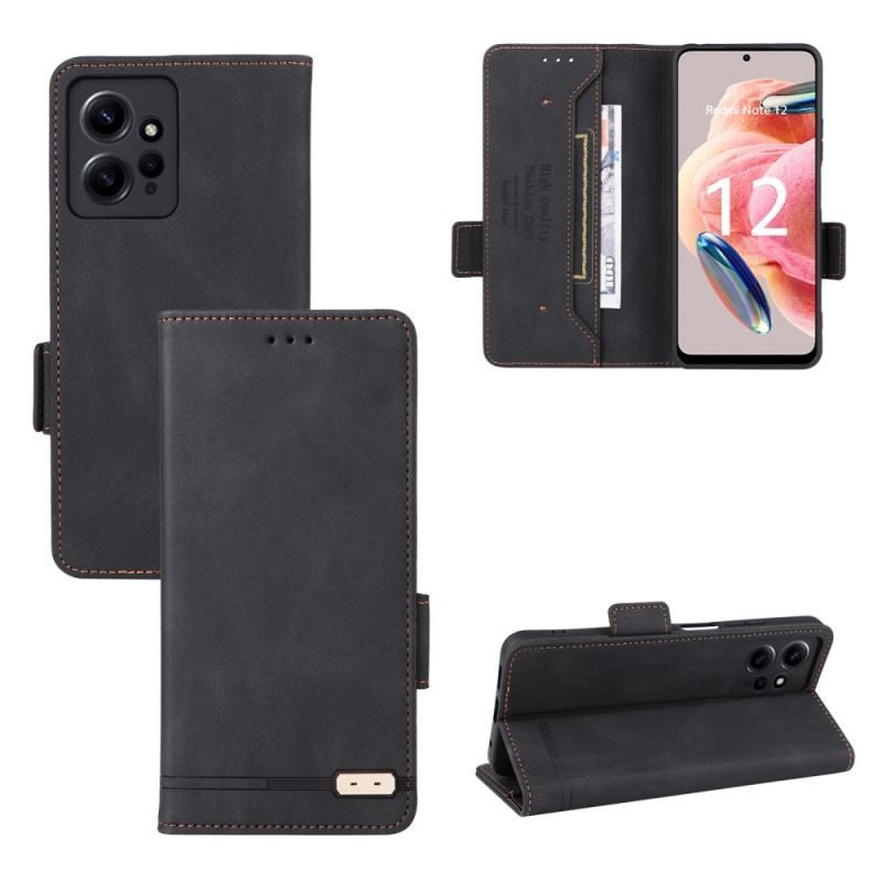 Cover Xiaomi Redmi Note 12 4G Flip Cover Vintage Klassisk