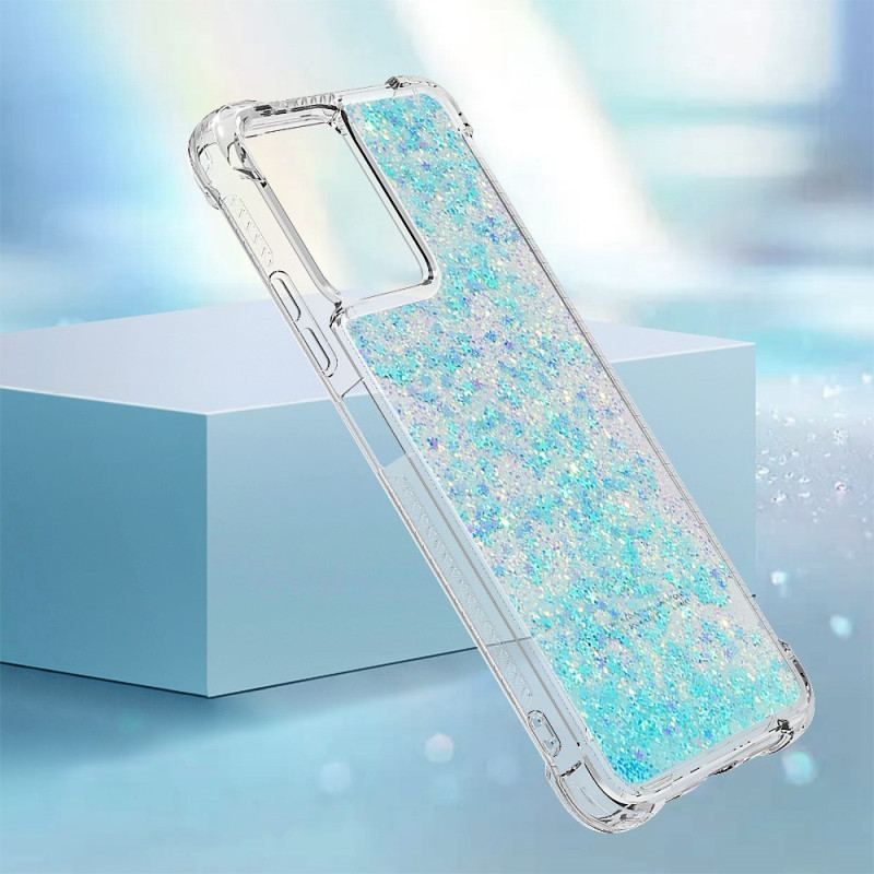 Cover Xiaomi Redmi Note 12 5G Farverige Pailletter