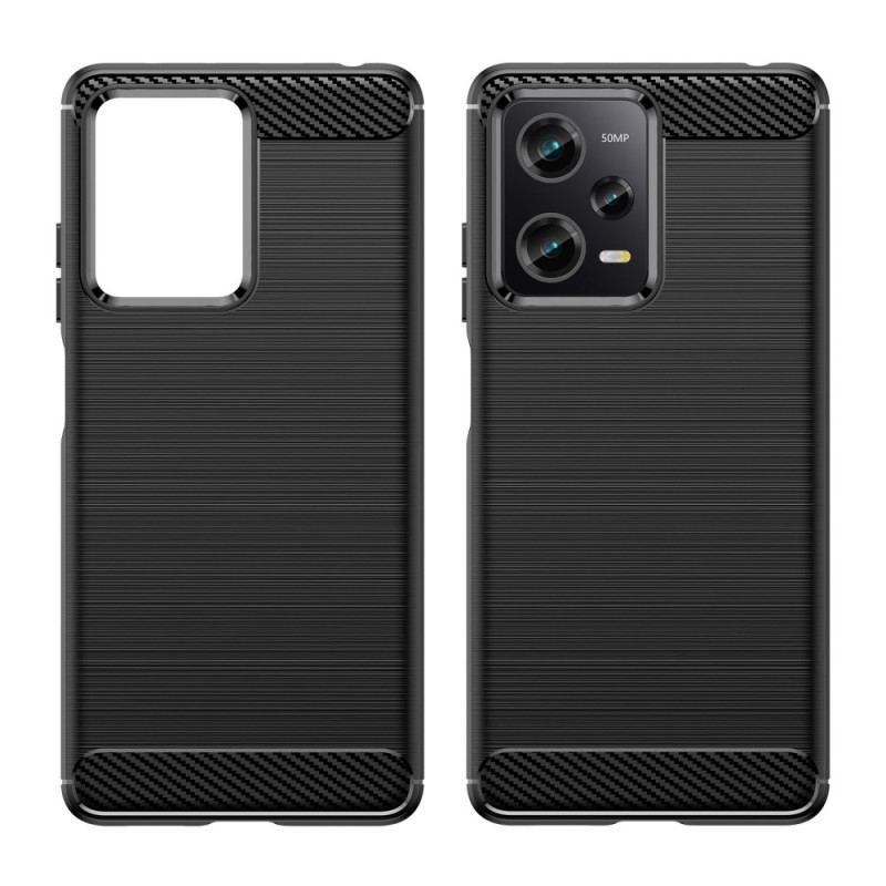 Cover Xiaomi Redmi Note 12 Pro Børstet Kulfiber