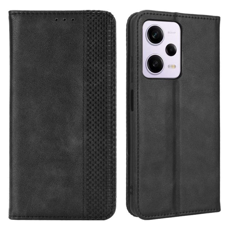 Cover Xiaomi Redmi Note 12 Pro Flip Cover Årgang