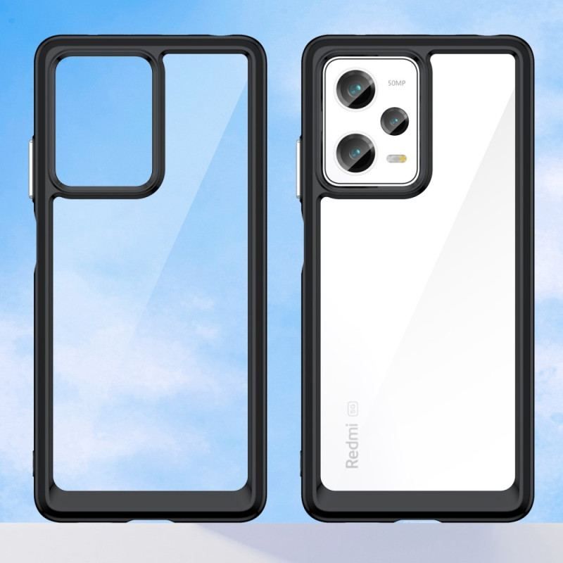 Cover Xiaomi Redmi Note 12 Pro Gennemsigtig Farve