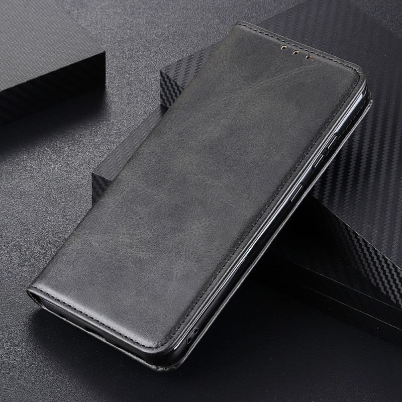 Cover Xiaomi Redmi Note 12 Pro Plus Flip Cover Klassisk Splitlæder