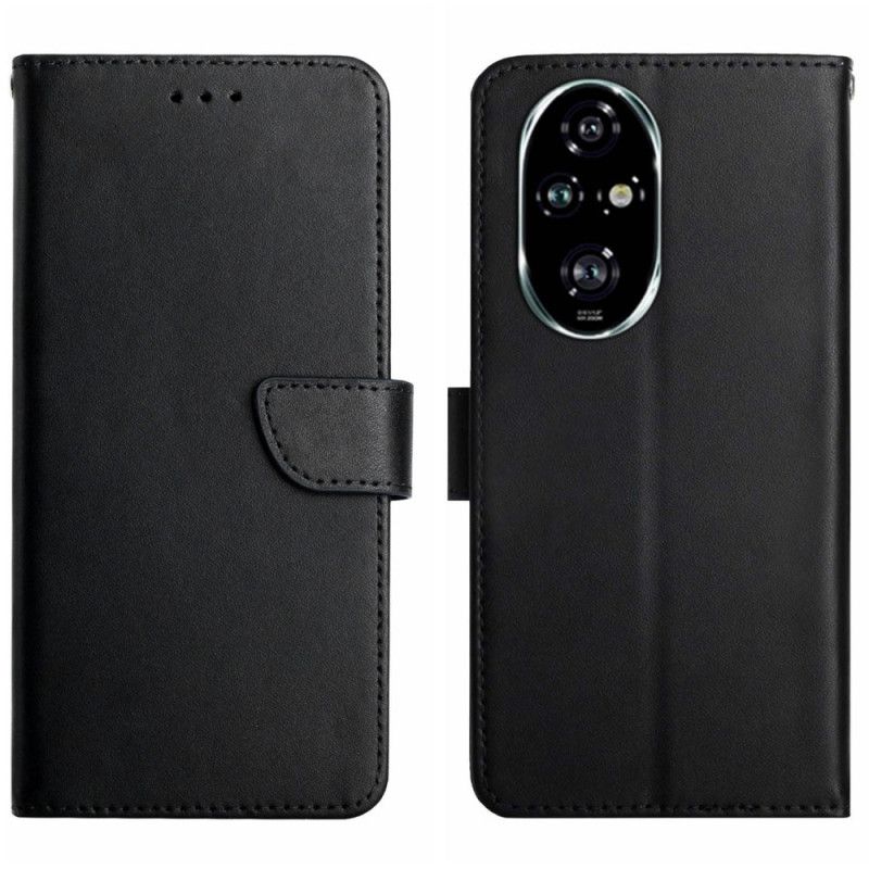 Læder Cover Honor 200 Pro Telefon Etui Nappalæder