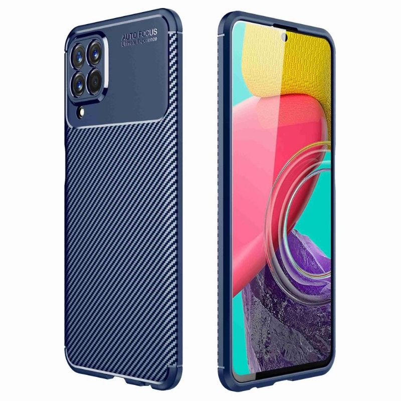 Cover Samsung Galaxy M33 5G Hemming Carbon Fiber Style