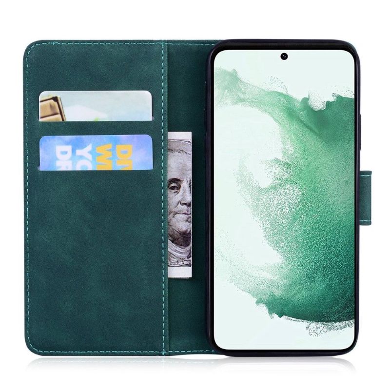 Flip Cover Samsung Galaxy M33 5G Præget Tiger