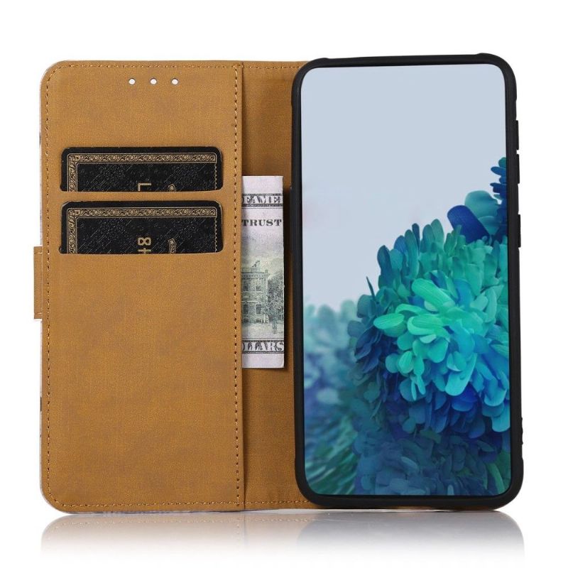 Læder Cover Samsung Galaxy M33 5G Hård Tiger