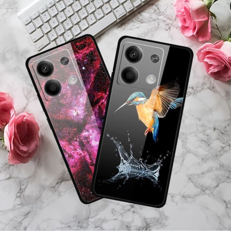 Cover Xiaomi Redmi Note 13 5g Farverig Nebula Hærdet Glas