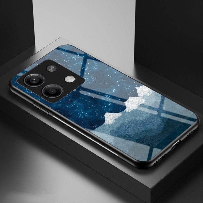 Cover Xiaomi Redmi Note 13 5g Telefon Etui Hærdet Glas Spredte Stjerner