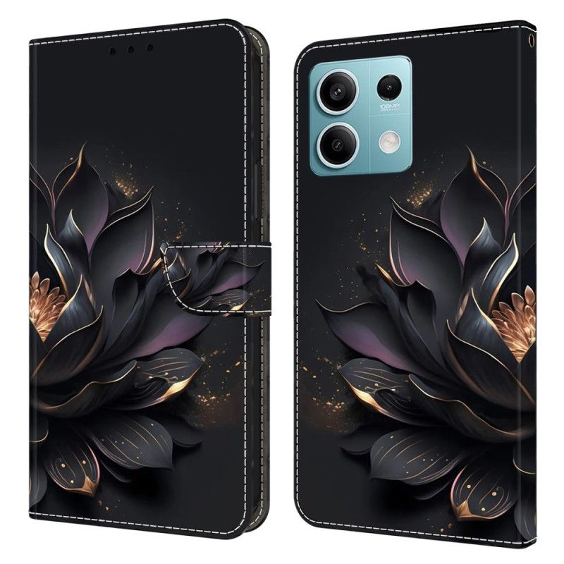 Flip Cover Xiaomi Redmi Note 13 5g Lilla Lotus