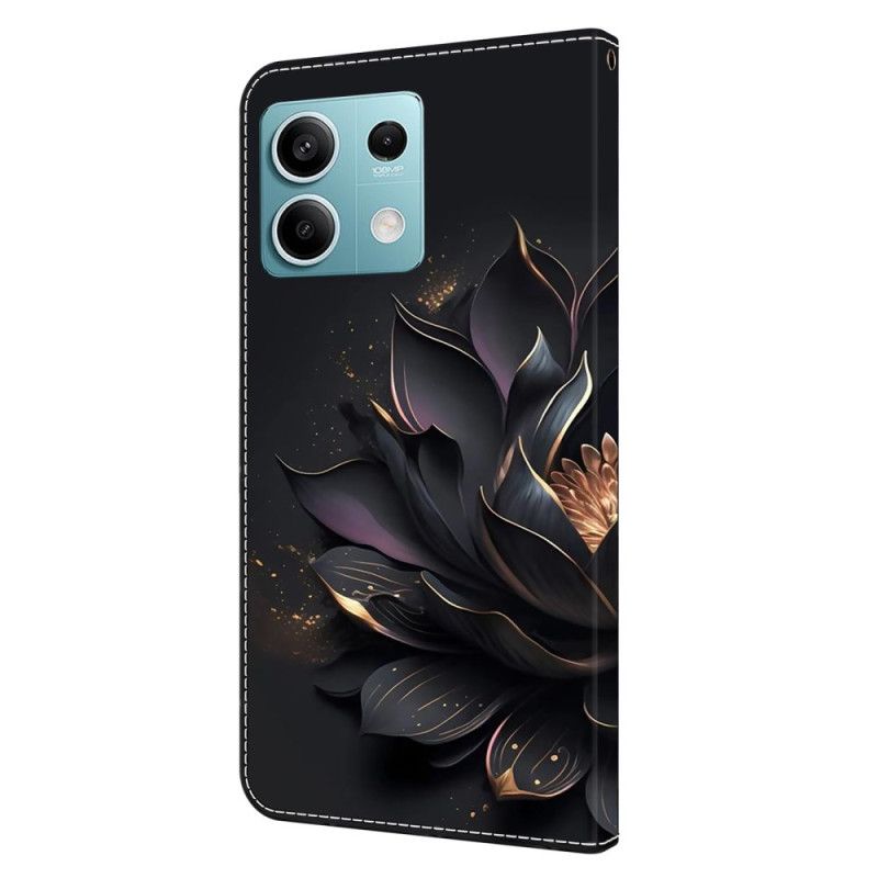 Flip Cover Xiaomi Redmi Note 13 5g Lilla Lotus