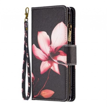 Flip Cover Xiaomi Redmi Note 13 5g Lotus Strap Wallet