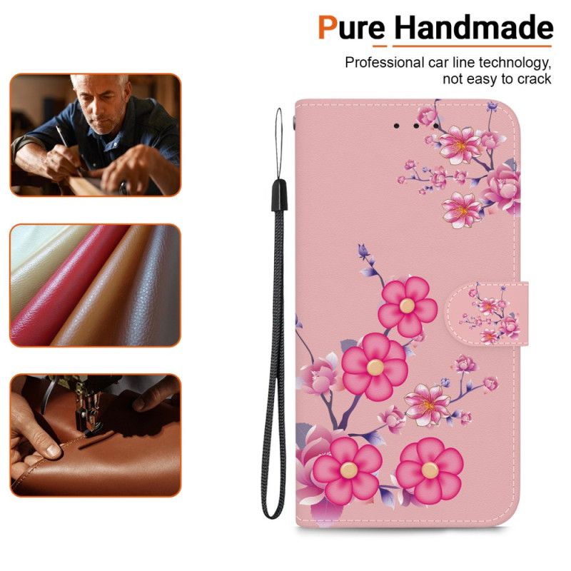 Flip Cover Xiaomi Redmi Note 13 5g Sakura-rem