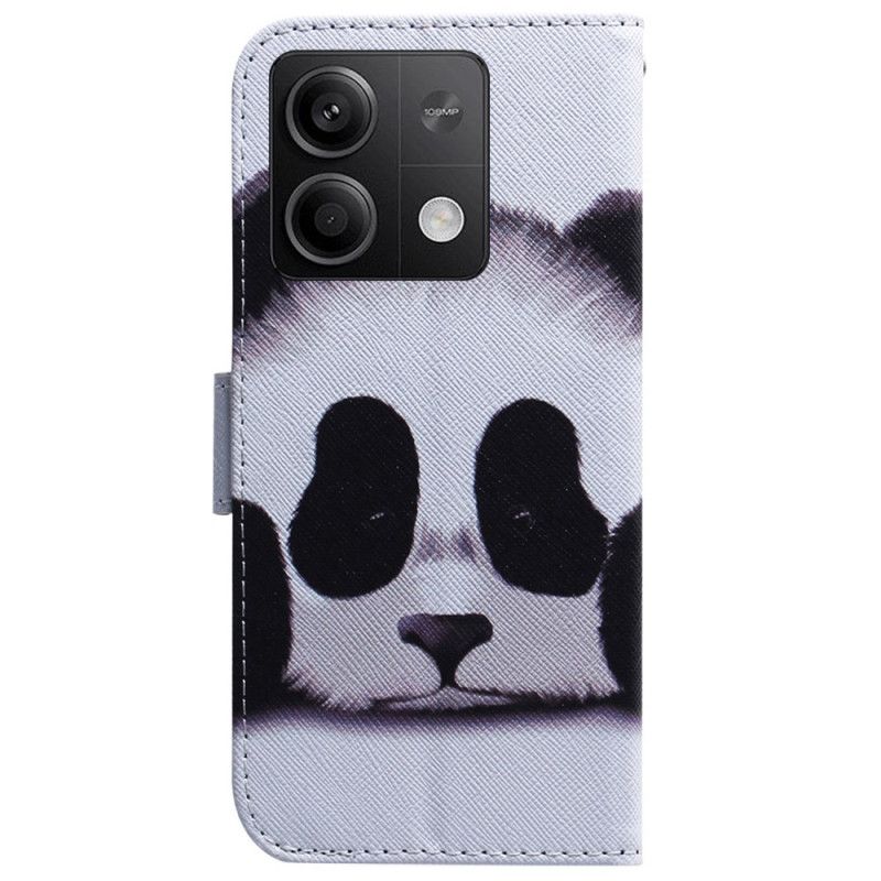 Læder Cover Xiaomi Redmi Note 13 5g Telefon Etui Panda