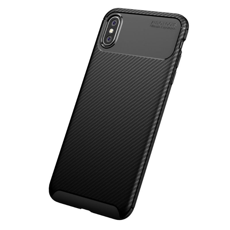 Cover iPhone XS Max Anti-fald Carbon Fiber Style