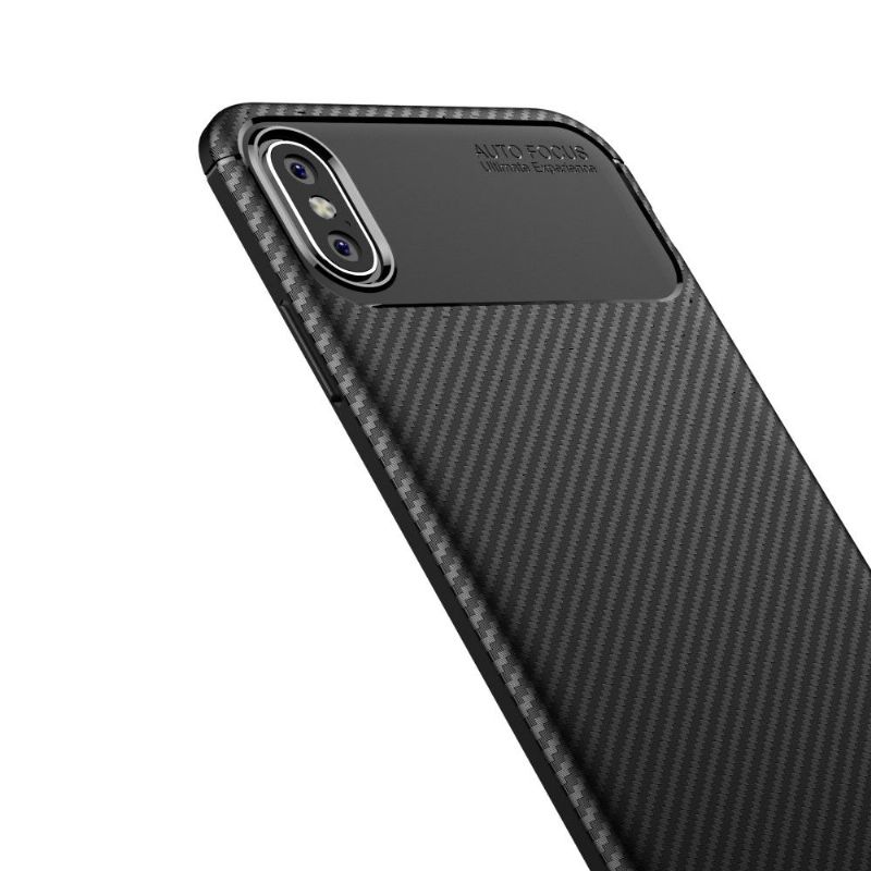 Cover iPhone XS Max Anti-fald Carbon Fiber Style