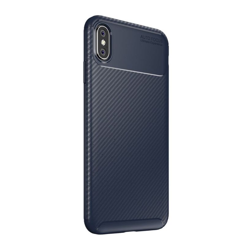 Cover iPhone XS Max Anti-fald Carbon Fiber Style