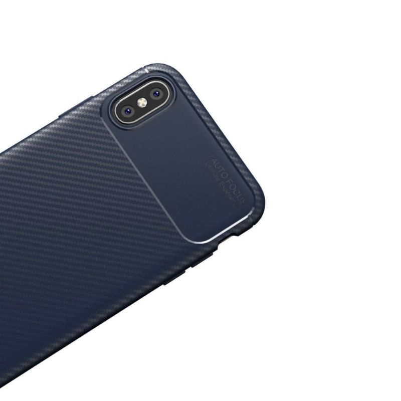 Cover iPhone XS Max Anti-fald Carbon Fiber Style