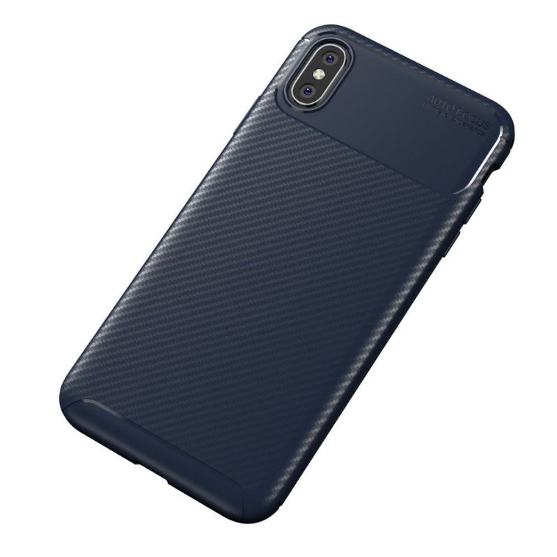 Cover iPhone XS Max Anti-fald Carbon Fiber Style