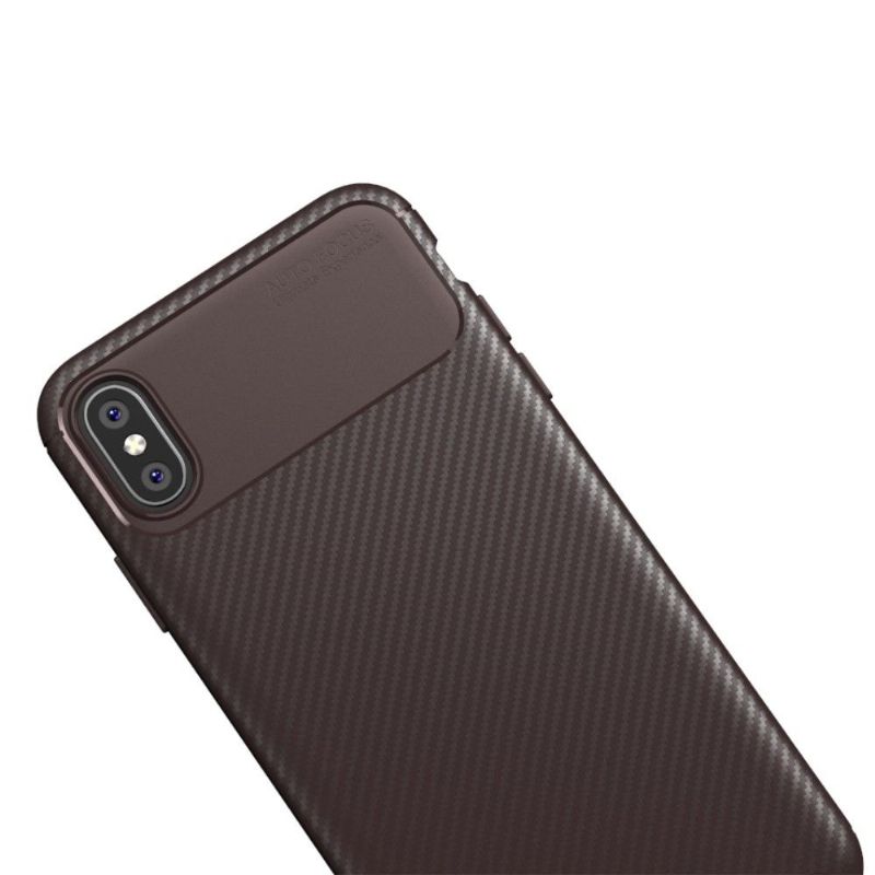 Cover iPhone XS Max Anti-fald Carbon Fiber Style