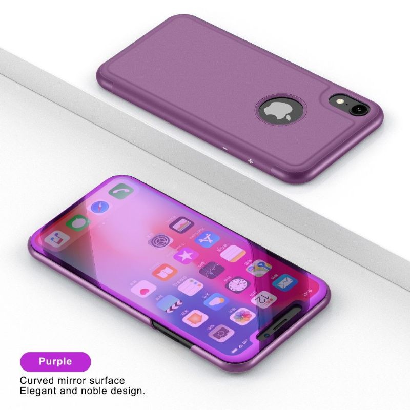 Cover iPhone XS Max Flip Cover Spejleffekt