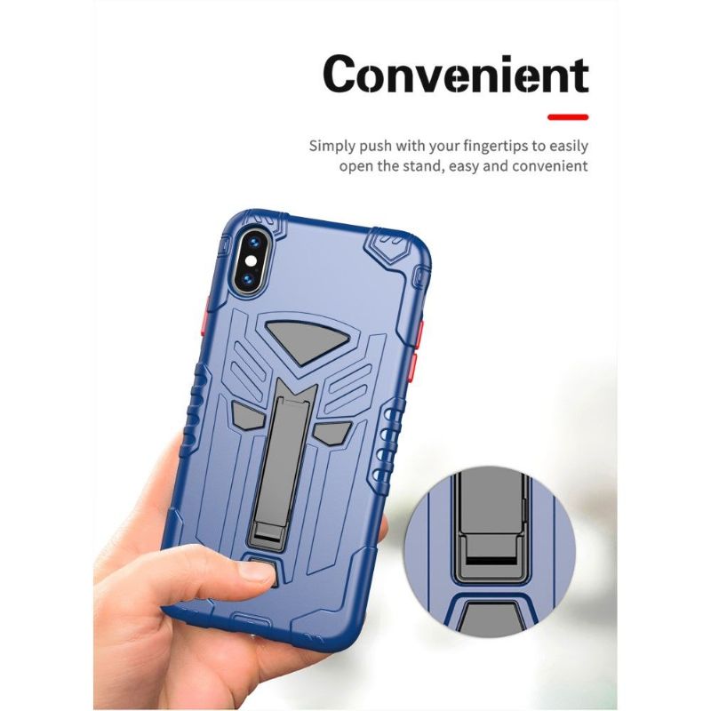 Cover iPhone XS Max Floki Etui Med Integreret Stativ