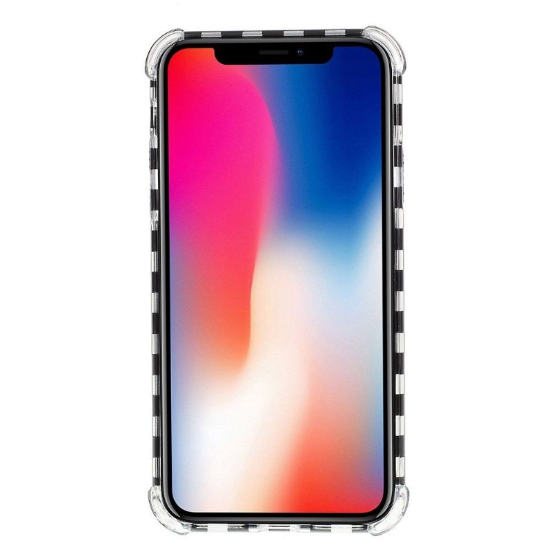 Cover iPhone XS Max Plaid Pailletter