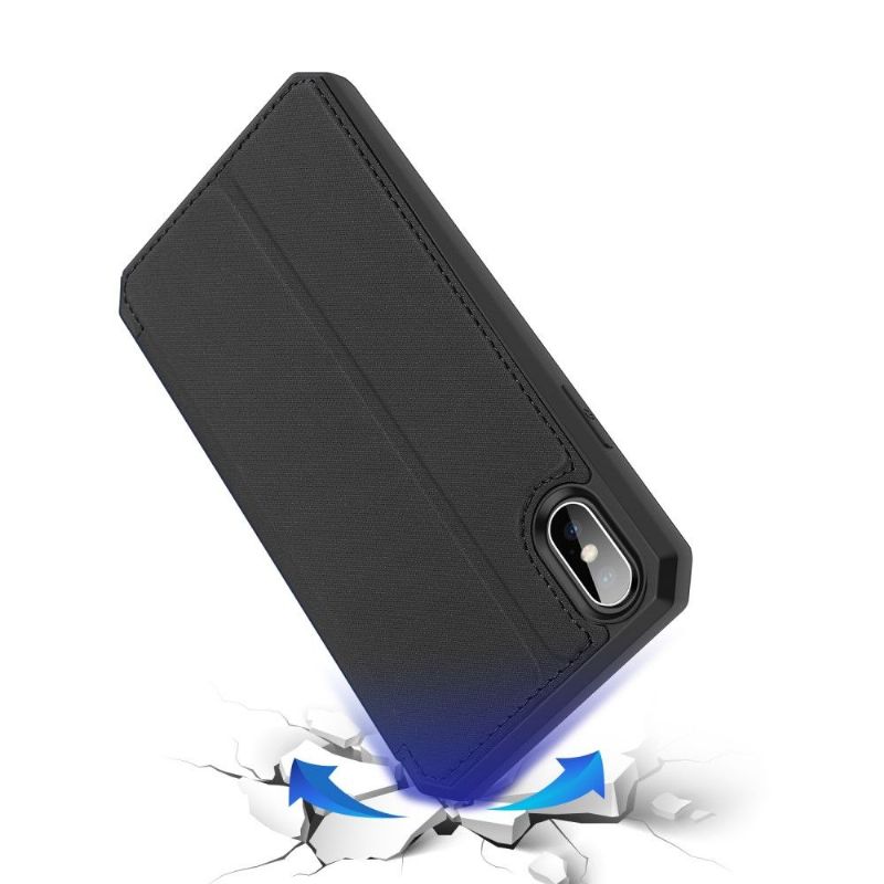 Flip Cover iPhone XS Max Anti-fald X-seriens Magnetkasse