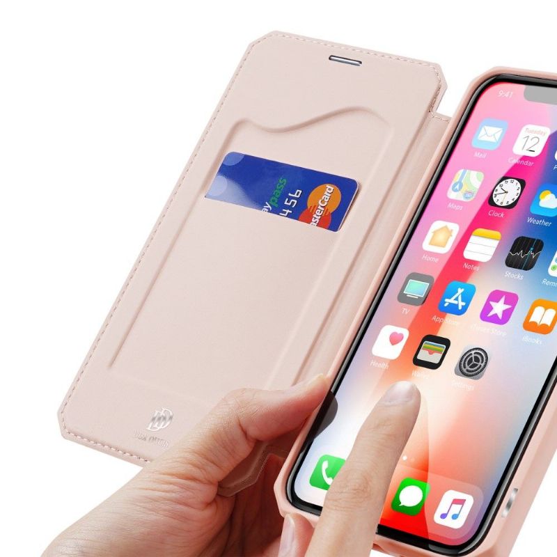 Flip Cover iPhone XS Max Anti-fald X-seriens Magnetkasse