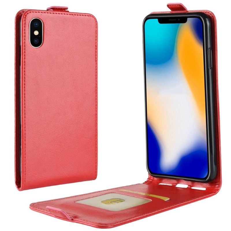 Flip Cover iPhone XS Max Læder Cover Lodret Kunstlæder