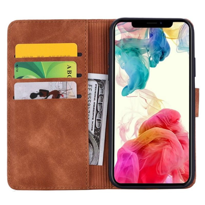 Flip Cover iPhone XS Max Leïla - Orientalsk Blomst