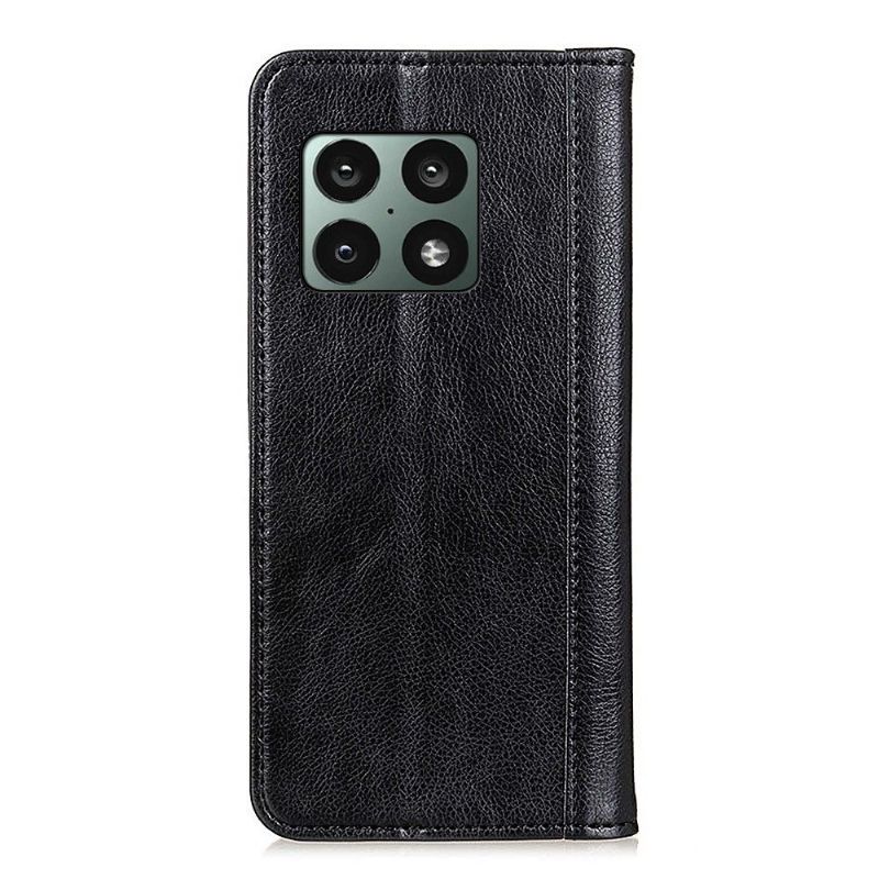 Etui OnePlus 10 Pro Flip Cover Sylvester Folio I Imiteret Læder