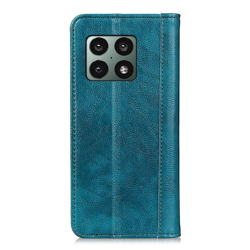 Etui OnePlus 10 Pro Flip Cover Sylvester Folio I Imiteret Læder