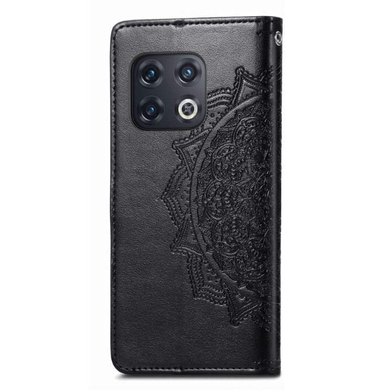 Flip Cover OnePlus 10 Pro Anti-fald Relief Mandala