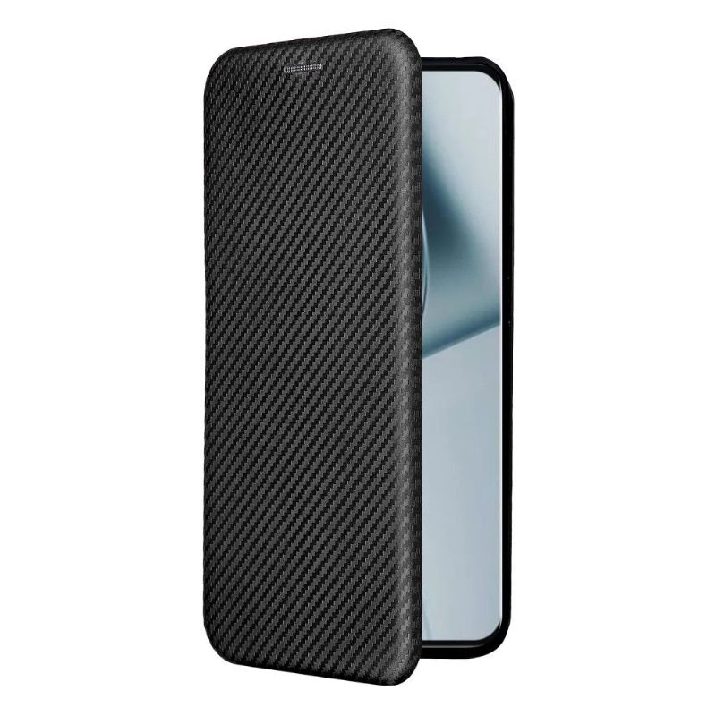 Flip Cover OnePlus 10 Pro Carbon Fiber Læder