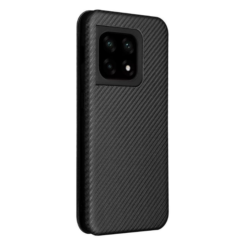 Flip Cover OnePlus 10 Pro Carbon Fiber Læder